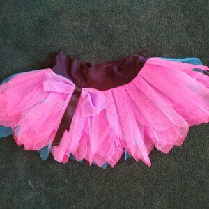 Tutu Tulle Mini Skirt  Women's  Pink & Blue  S/M  Festival  Costume  Halloween